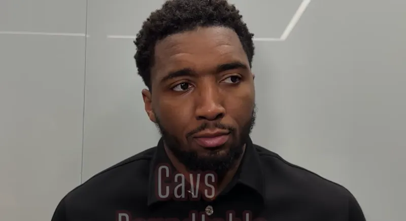 开云体育电脑端-米切尔谈防守：如果你控制不住持球人，一切就会连锁反应